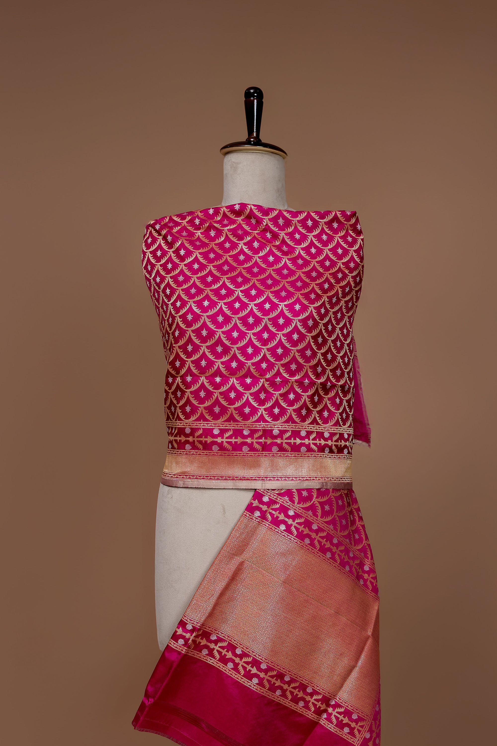 Banarasi Handwoven Silk Dupatta
