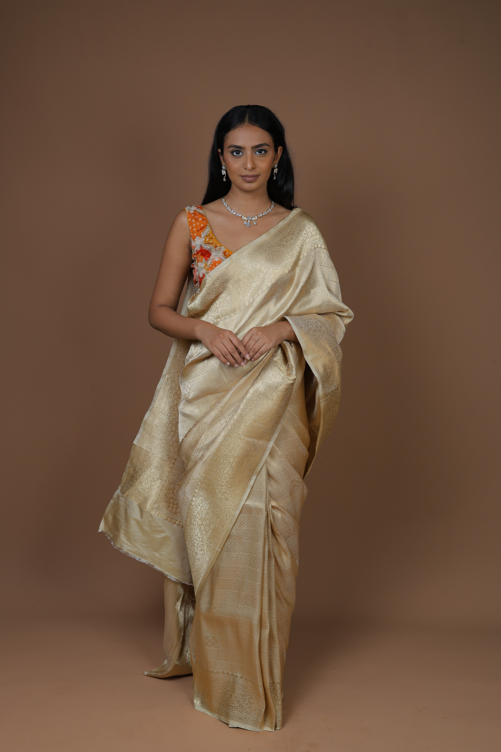 Banarasi Handwoven Silk Sari