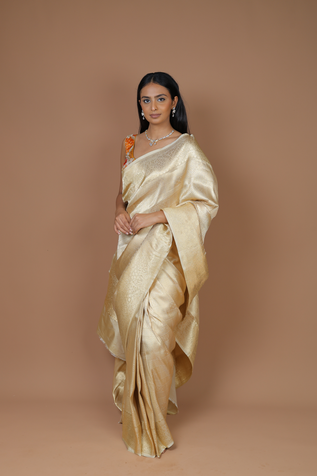 Banarasi Handwoven Silk Sari