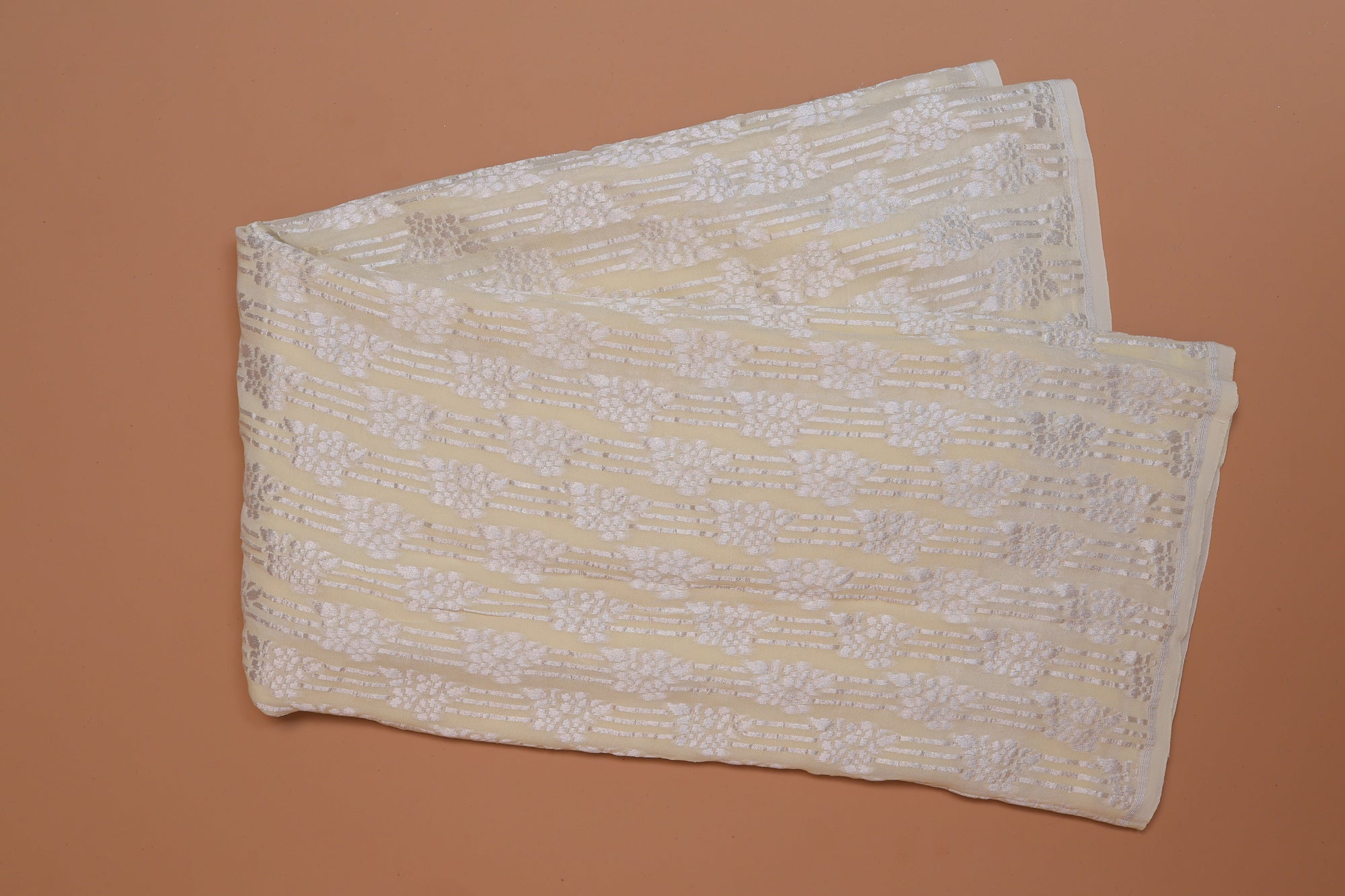 Banarasi Handwoven Crepe Georgette Sari