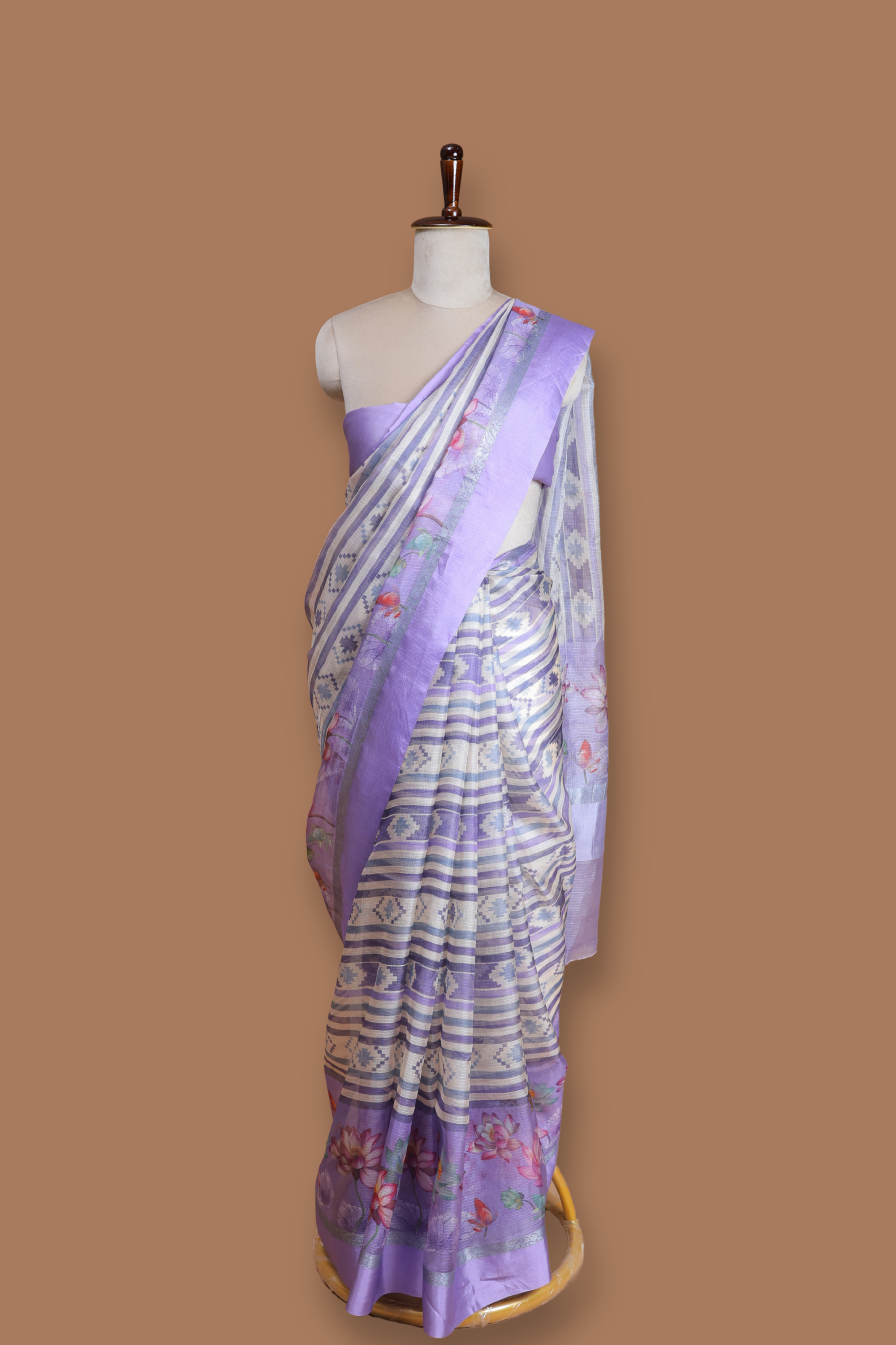 Pre-order Multicolour Digital Printed Kota Sari